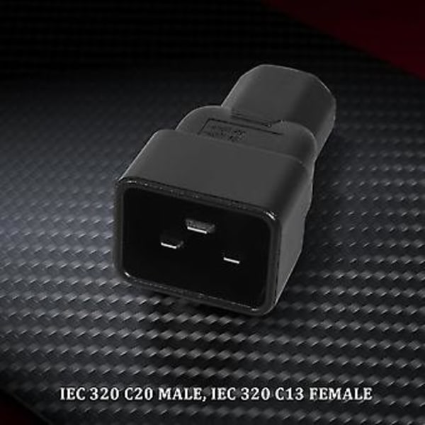 Bei IEC 320 C13 til C20 AC Adapter, IEC 15A til 10A, 16A til 10A AC Konverter, C20 16A til C13 10A