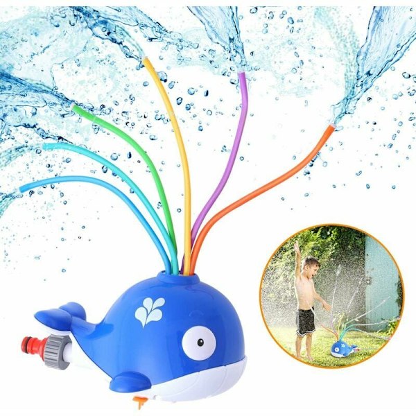 Water Sprinkler Toy, Garden Sprinkler Toy for Kid Fountain Toy Whale Sprinkler Water Toys Sprinklers for Kids Water Spray Toy for Kids