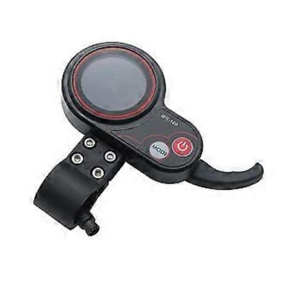 Mr-100 LCD Display Mätare Instrumentpanel 6pin+t-typ Kabel För Elscooter Tillbehör