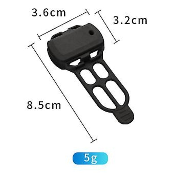 Cykel Gel Beskyttelsesetui til Sensor, , Computersensor Sort Cover, 2 stk