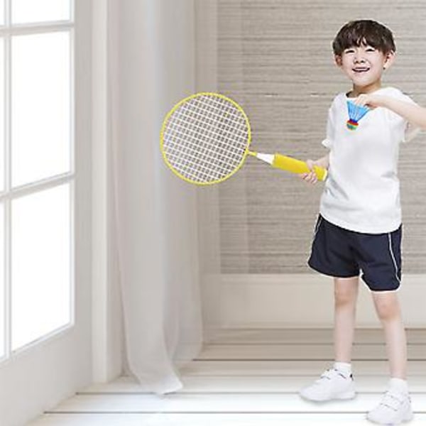 Barn Badmintonracket, Barn Badmintonracket Set Barn Badmintonracket Set Barn Badmintonracket Professionell Kvalitet