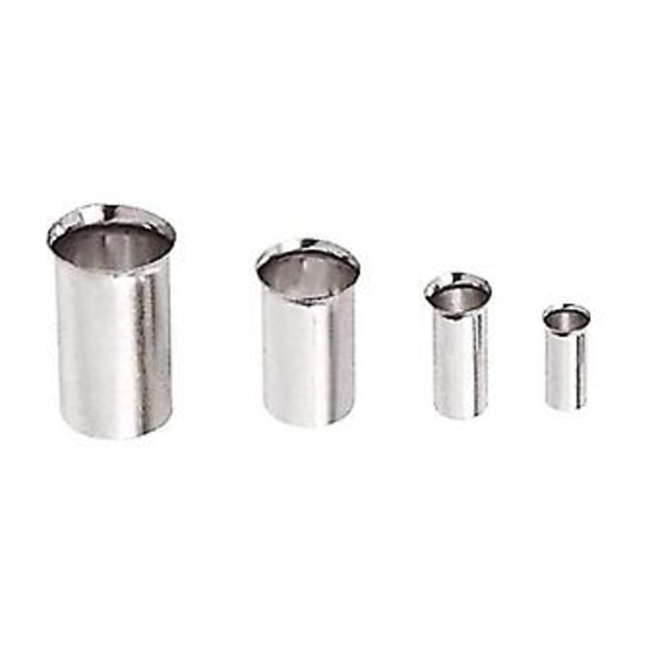 240 stk. Wire Crimp Fitting Ferrules, awg 4, 6, 8, 10 Uisolert Kabelhus Ferrule Pin Cord
