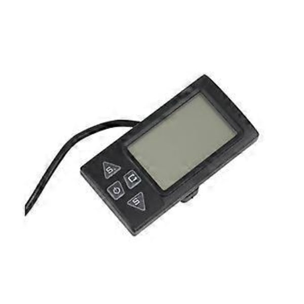 S861 LCD Ebike Display med SM Stik til Elektrisk Cykel BLDC Controller Kontrolpanel Sort 24v-36v