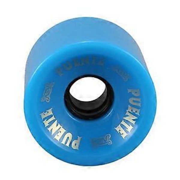 PUENTE 4 st Cruiser Skateboard Hjul PU Hjul Longboard Cruiser Hjul med ABCE-9 Kullager, Blå