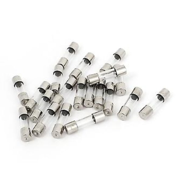 20 X 250 V 2a F2al F Glasrørsikring 5 Mm X 20 Mm