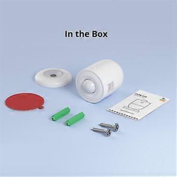 Zigbee Rörelsesensor Människonärvarosensor Infraröd Detekteringslarm Smart Hem för Alexa Home A