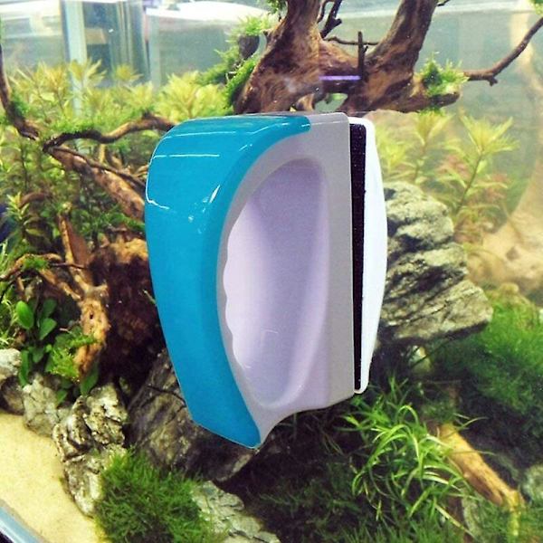 Magnetisk akvariumrengöringsborste, akvariemagneter glasborste, flytande rengöring