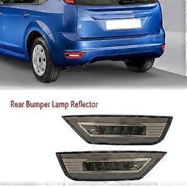 12V Bakre Stötfångarlampa Reflektor Dimljus Blinkers för Focus Hatchback 2009-2013 2013-2020 Escape