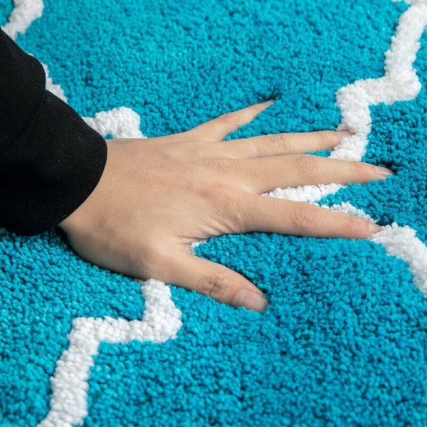 Badrumsmatta halkfri absorberande badrumsmatta marockanskt galler badrumsmatta badrumsmatta duschmatta mikrofiber köksmattor dörrmattor inuti magiska ma