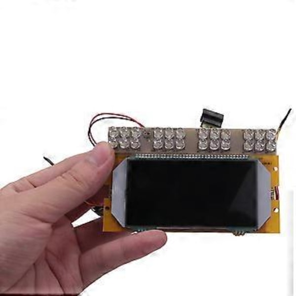 36V Elektrisk Scooter Display LCD-Skärm 8 Tums Elektrisk Scooter Ersättningstillbehör Lämplig för S1 S2 S3