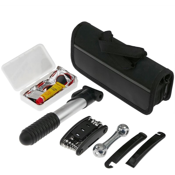 Puncture-proof multifunction bicycle tool case