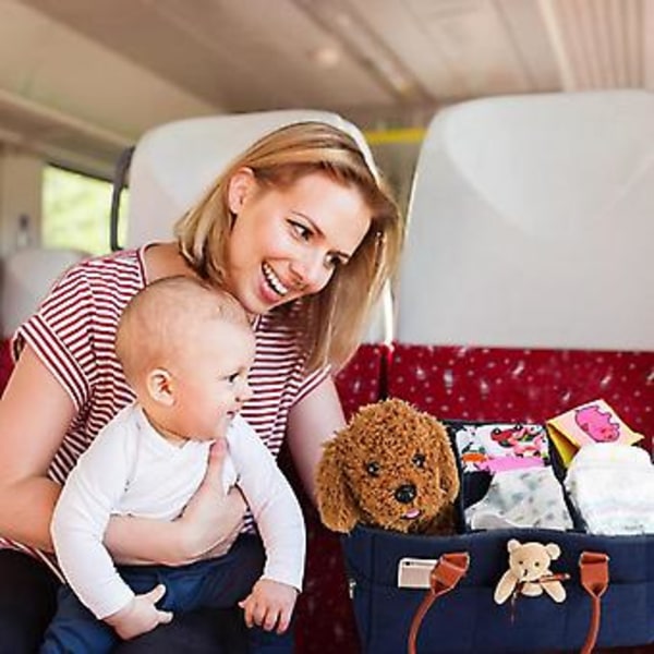 Diaper Izer Bærbar H-veske For Stellebord Og Bil Mamma Stelleveske Essen