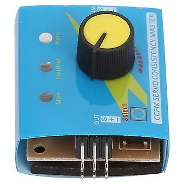 3-kanavainen Multi Servo Tester RC-moottorin ESC-testaus kolmivaiheisella ilmaisimella DC 4.2-6.0V