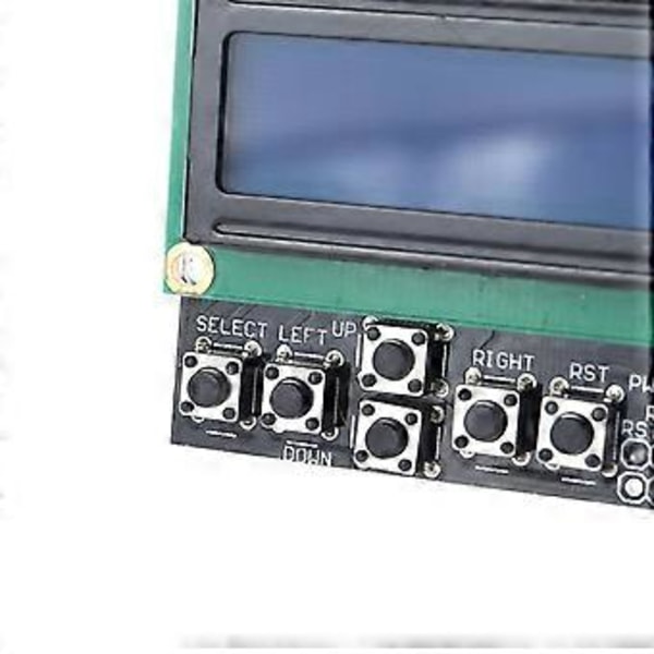 LCD 1602 16x2 Näppäimistösuojakilpi Sininen Taustavalo Robotille
