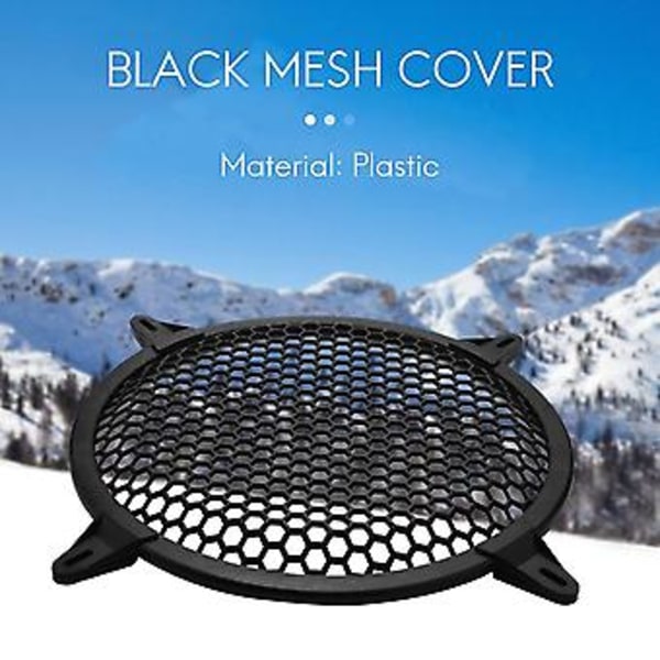 Subwoofer Grill Bilhøyttaler Forsterker Grilldeksel Mesh - 10 Tommer