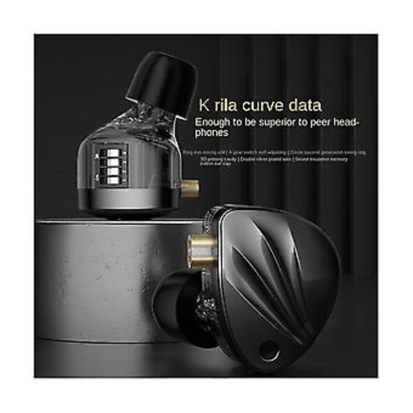 Kril In-ear Hifi Phs Elecatic Hybrid Kablet Phs Justerbar P