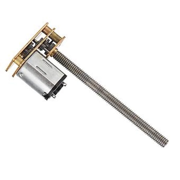 1024GA20 DC 6V/12V Kierre Flip N20 Vaihdemoottori M4 x 55mm Akseli (12V 200RPM)