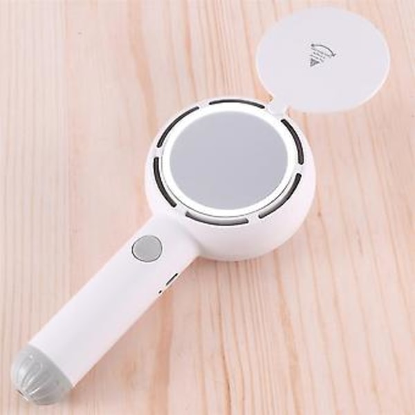 Kädessä pidettävä ladattava tuuletin LED-siivettömällä tuulettimella, 3 nopeutta F