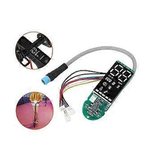 För Pro/ Elscooter 3.0 Instrumenttillbehör Bluetooth Version Linje Display Instrument