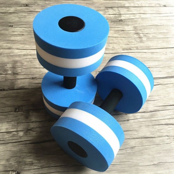 Vedessä kelluva käsipaino-aerobic-harjoitus Vesikäsipaino-uintilaitteet Vesikunto - käsipainojooga (sininen)
