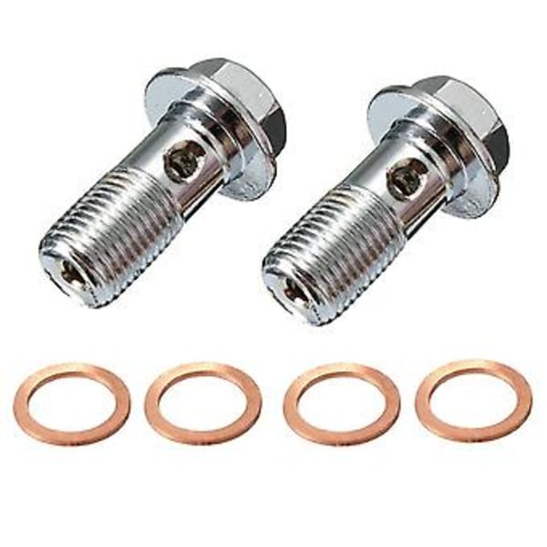 2x Cycle Less Bremsebolt M10 X1.0mm Caliper Cyr