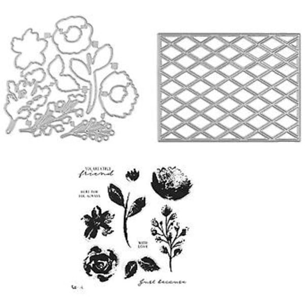 Stempler og dies for kortlaging DIY Scrapbooking Kunsthåndverk (5466)