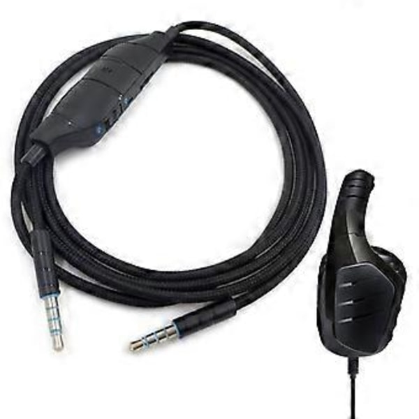Hodetelefon Mikrofon Kabel Ledning 150 cm 3.5mm Grensesnitt Klar Lyd 1.5M Lang for G633 G635 G933 G935 Gaming Headset