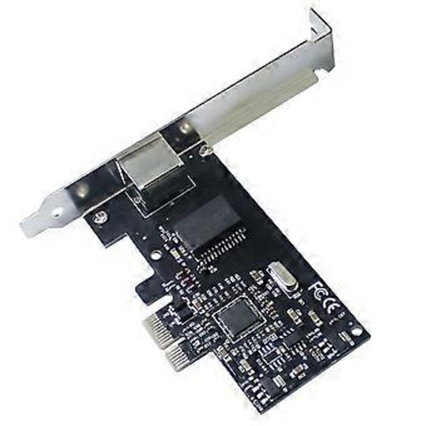 PCI-E x1 Gigabit Ethernet-kort RTL8111C Enkelport Desktop 1000M Nettverksadapter Driverfri