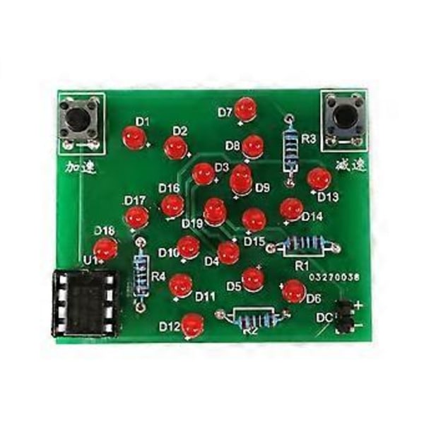 för DC 5V DIY Kit Elektronisk Vädermölla Rolig DIY PCB-kort och Delar Kit För Övning