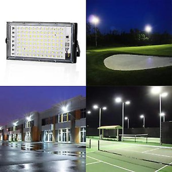 100W IP65 Vandtæt Væglampe LED Gårdhavepære Høj Effekt Belysningslampe