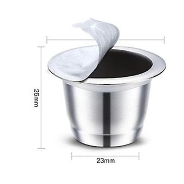 För Nespresso Kaffekapslar Återanvändbar Italiensk Kaffefilter Pod