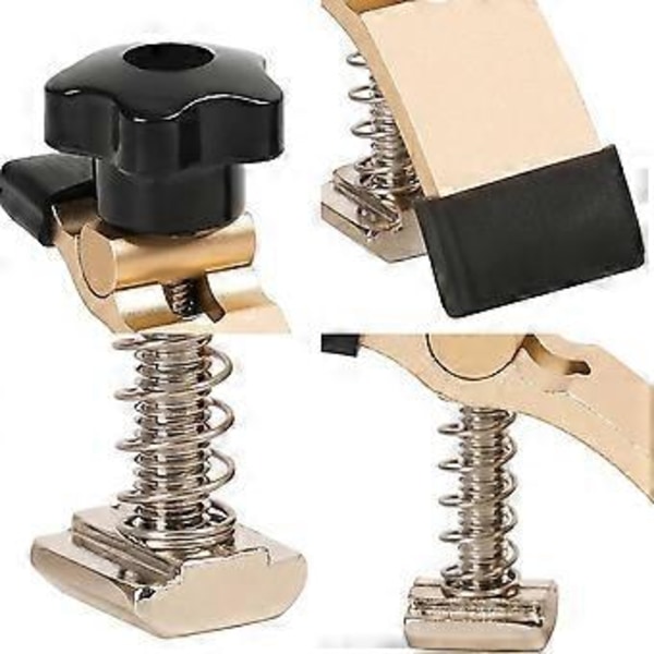 2 KPL Mini-kiinnityspuristinsarja, CNC-jyrsinkoneen puristin puu- ja metallitöihin, 3018 CNC-jyrsinkoneella