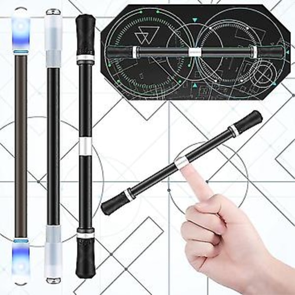 3 Stk. Spinning Pen Finr Pen Gaming Spinning Pen Mod Studerende Ligesom Fidt Pen Finr Roterende Pe