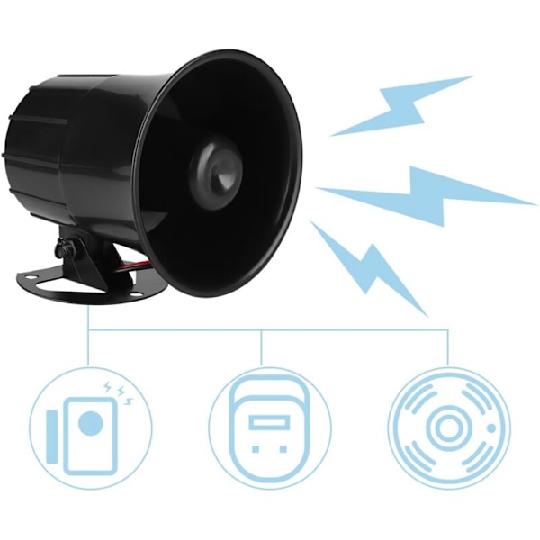 Utomhuslarm Siren, Höglarm Horn 110dB-