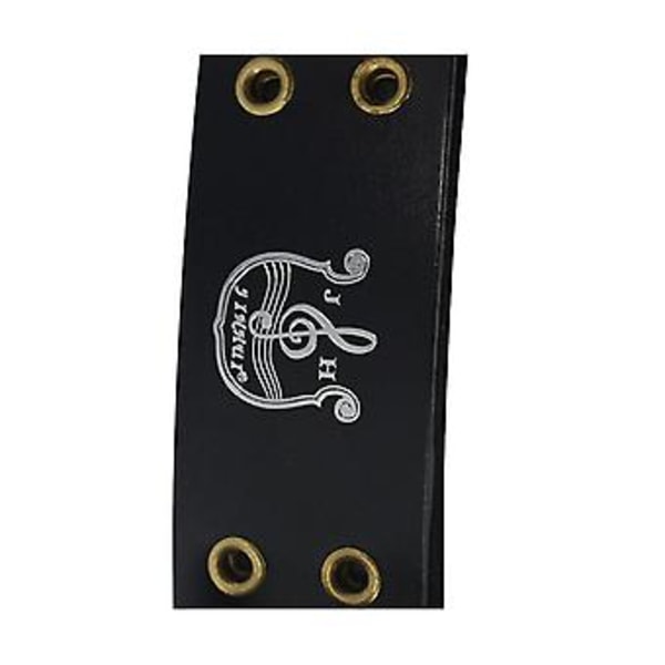Violin Skulderstøtte Justerbar Violin D Til 1/2 Violin Instrument S Tilbehør Sort