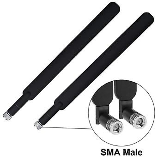SMA Antenne 4G LTE Høj Forstærkning 9dBi Wifi Antenne Dual (2.4ghz5.8ghz) Omni-al Antenne 3G