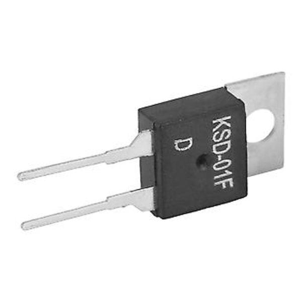 JUC-31F/KSD-01F Temperaturkontrollbrytare, Normalt Stängd Termostat, 40~130℃, D115℃, Hög Precision, Säkerhetscertifierad, Pålitlig Prestanda för