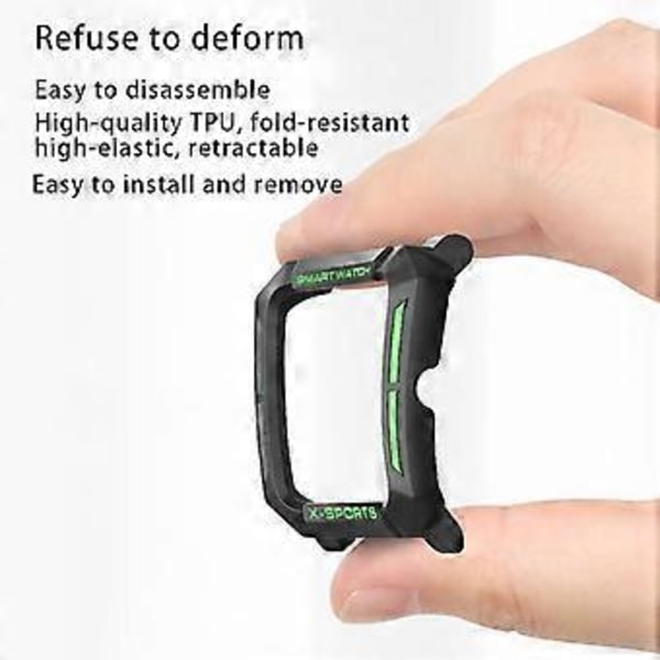Beskyttelsesdeksel for Huami-Bip S/U/for Pop/Gts2 mini for Smartklokke TPU