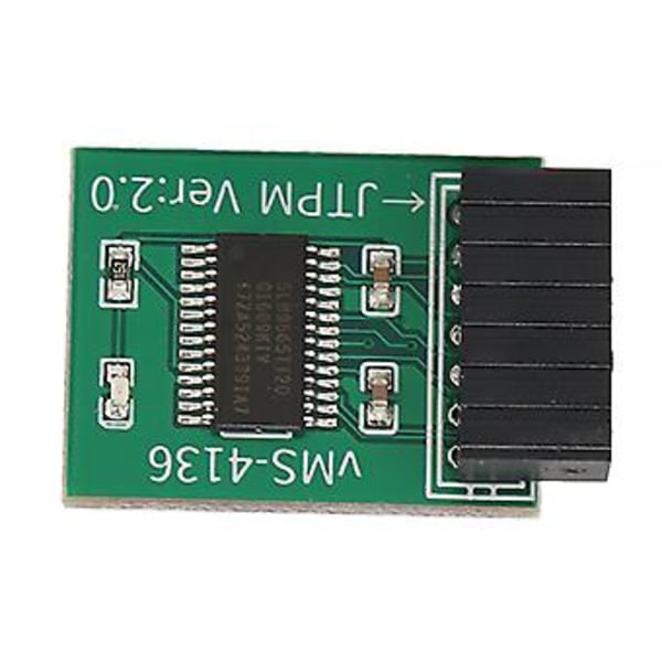Pin LPC Modul, TPM 2.0 Modul LPC TP Sikkerhetsmodul TP Krypteringsmodul Ultra Responsiv