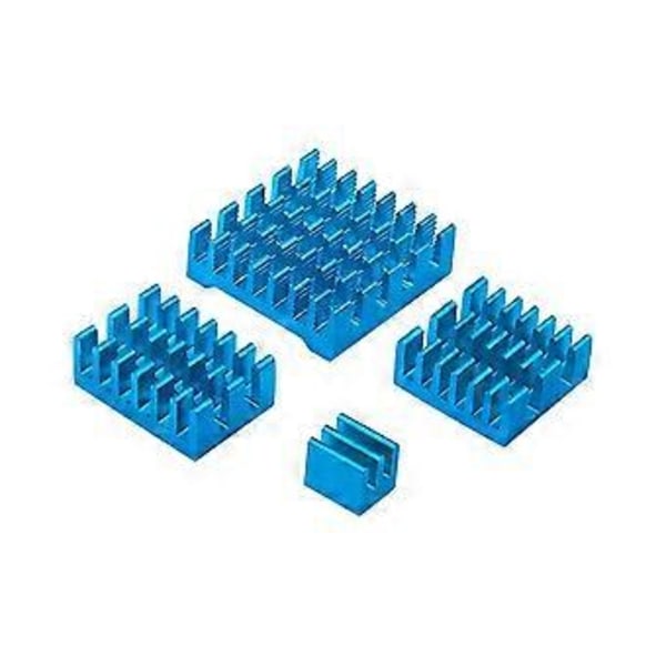 5 Jäähdytyselementille CPU-sovitusrakenne liimataustalla, sirun lämmönjohtavuus, jäähdytyslevysarja, B