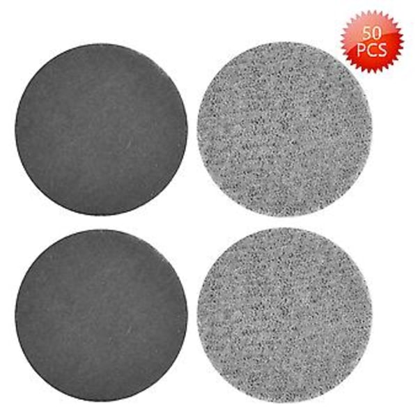 50 st Kardborre Slippapper 25mm, Slip- och Poleringsdynor, Slippapper 1500# - Perfekt för Ytförberedelse & Slutbehandling