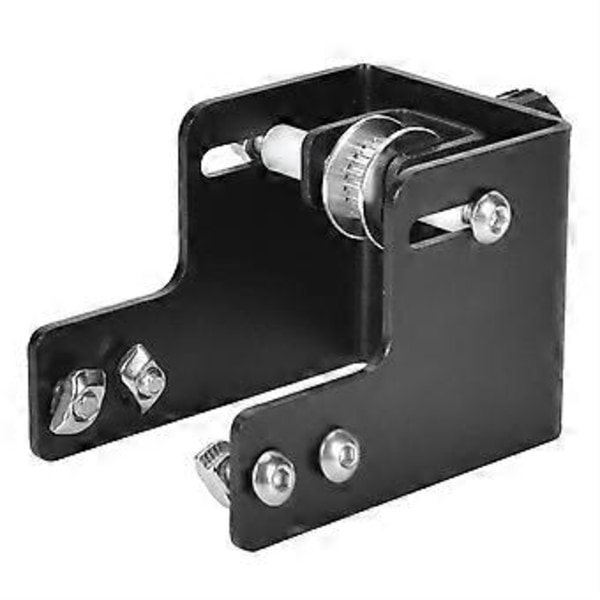 Y-beltestrammer Installasjonssett Svart Legering 3D-skrivertilbehør for Ender-3pR0