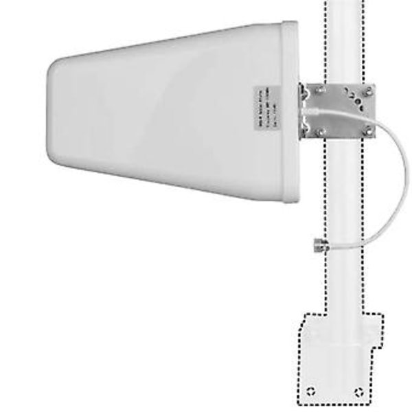 10DBi Riktantenn Hög Förstärkning Logperiodiska Antenner 50 Ohm 2G/3G/4G/LTE Universell Fast Monteringsantenn 698-2700 MHZ
