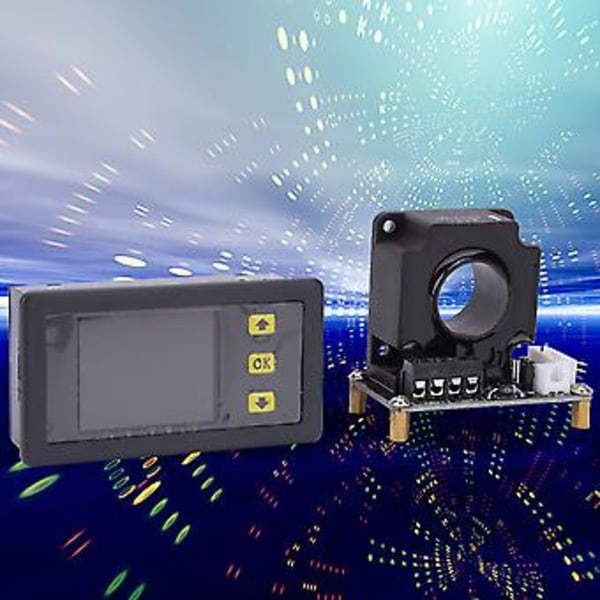 Batterikapacitetsindikator, VAC9010H Coulombmätare LCD Strömmätare Ampere Meter Tidstestat Hållbarhet