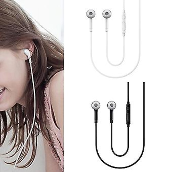 Nya 10st In-Ear Stereo Hörlurar med Mikrofon & Kontroll Fr för Galaxy Note 2 S3 S4 S5
