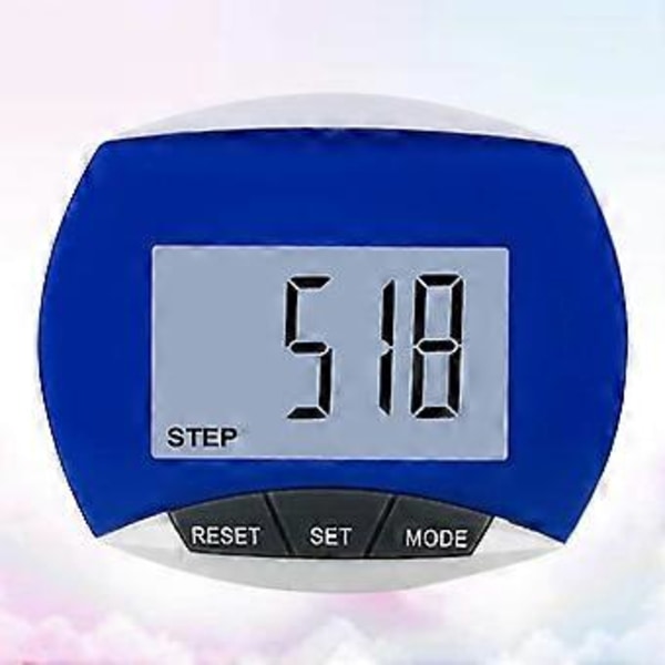 Gående Stegräknare Distansmätare Miles Monitor Sportaktivitetsmätare Stegräknare För Utomhuslöpning (1st, Slumpmässig Färg)