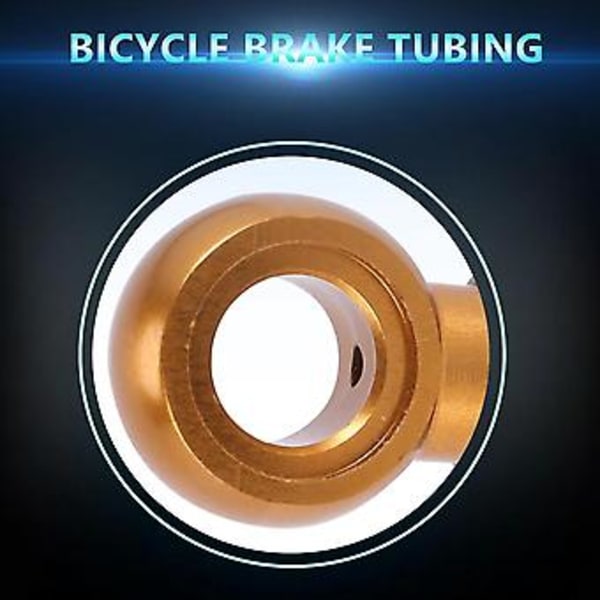Hydraulisk skivbromsslangnål med olivhuvud för cykel, för Slx Xtr, cykelbromstillbehör, guld