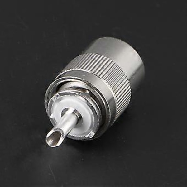 UHF Hane PL259 Kontakt Löda RG8 RG213 LMR400 7D-FB Kabelkontakt Silver