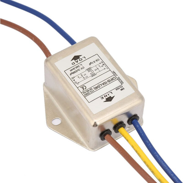 CW1B-10A L(040) Enkeltfaset filter EMI-strømfilter 125/250v