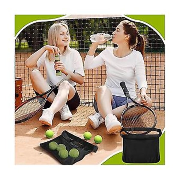2 stk. Tennisbold H, H Tasker Til Tennisbold H Justerbar Netpose Til Tennisbold